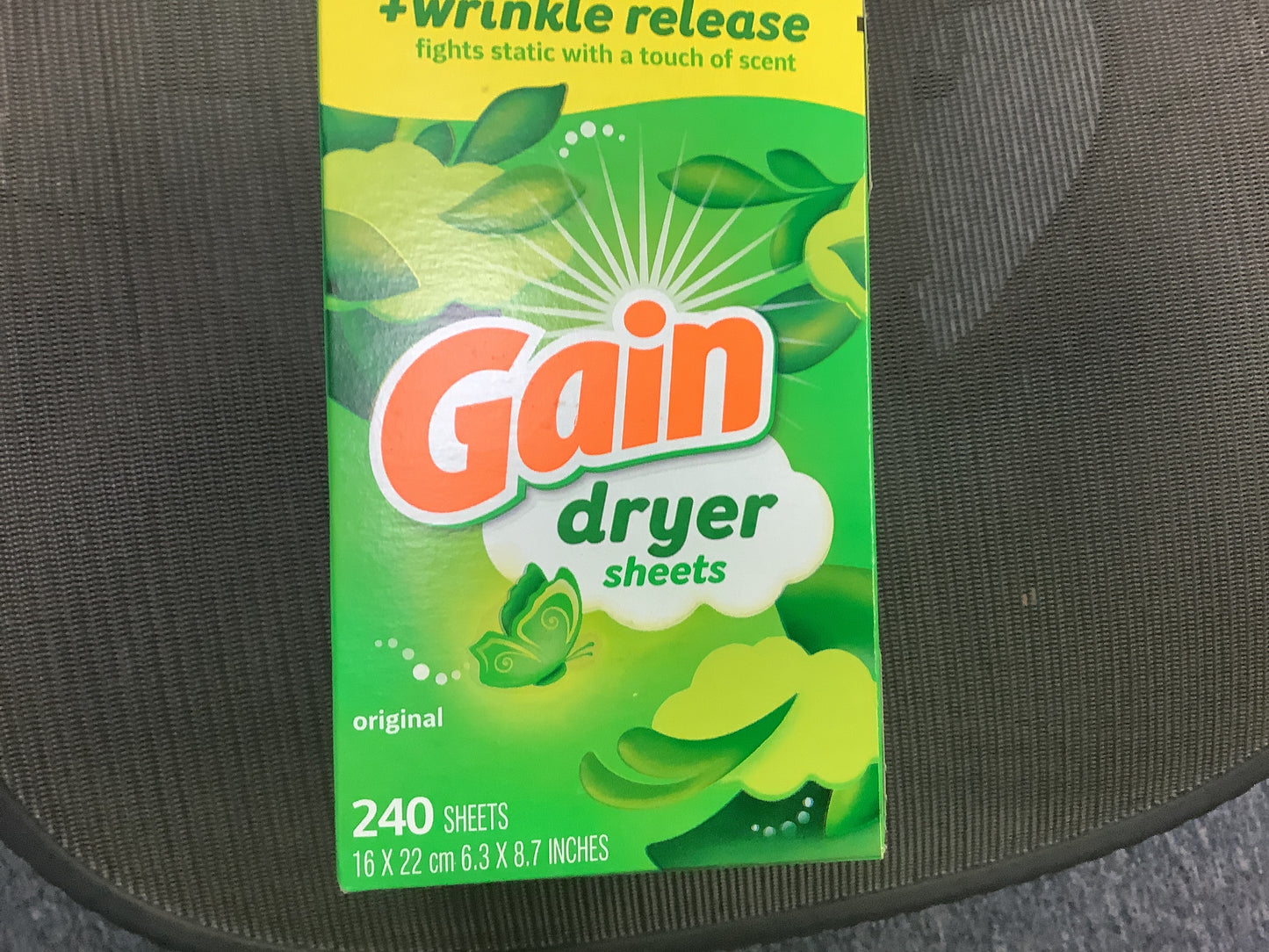 Gain dryer sheets (Variety count)