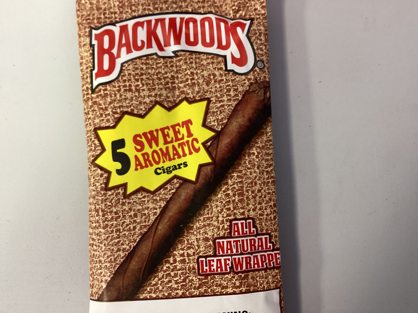 Backwoods sweet Aromatic leaf wrapper