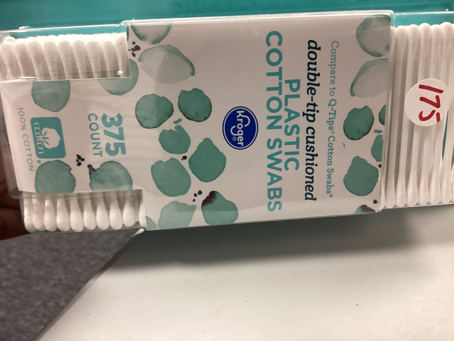 Cotton swabs 375 ct