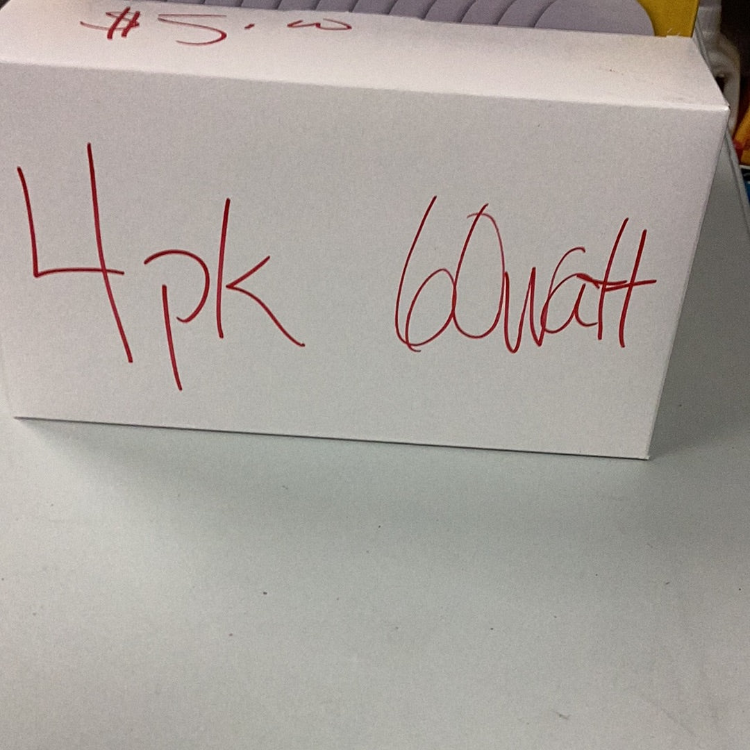 Sylvania 60 watt bulbs