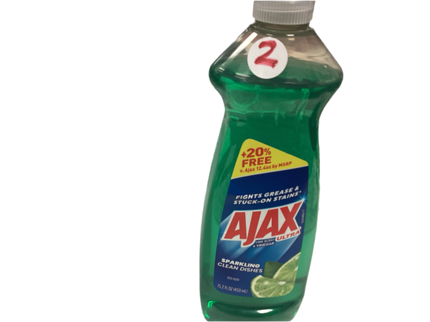 Ajax dish detergent (green )small