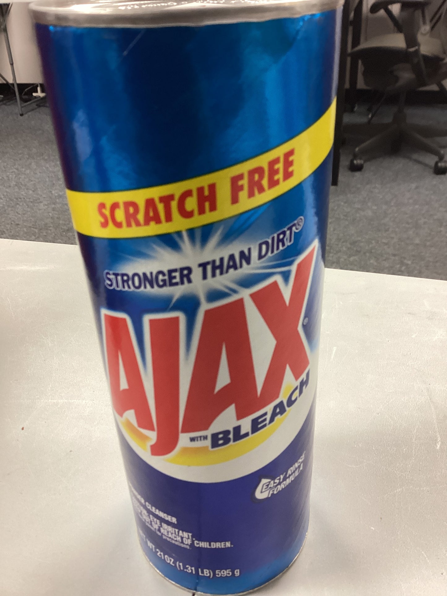 Ajax w/bleach cleanser