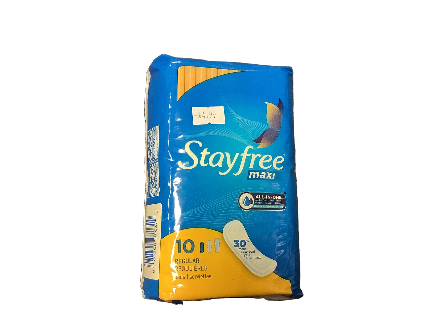 Stayfree feminine pads