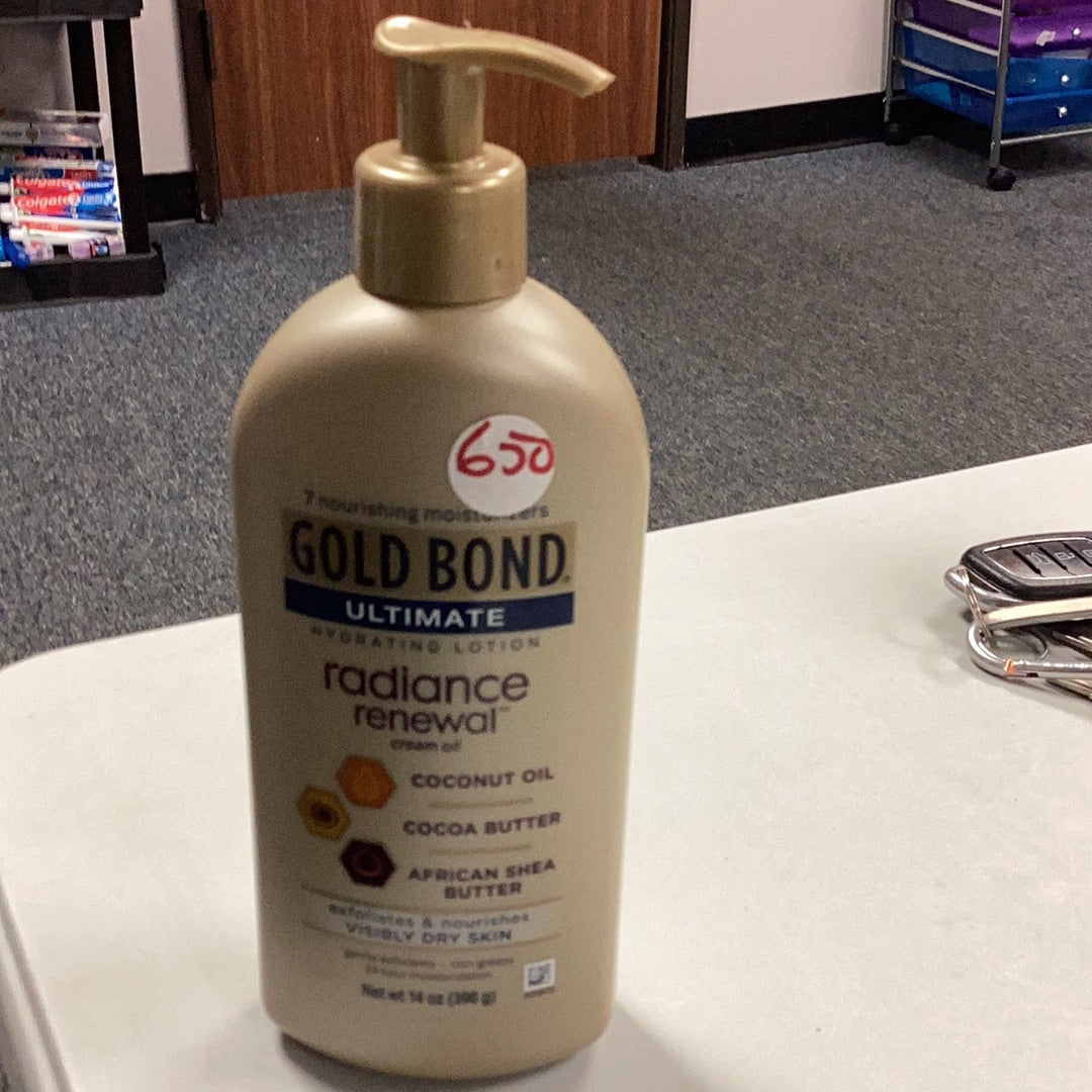 Gold bond lotion (radiance renewal)