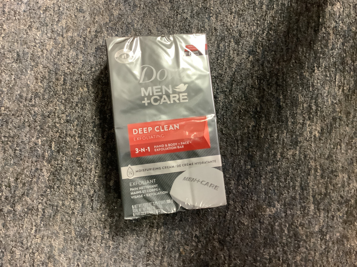 DOVE 4pk bar soap men