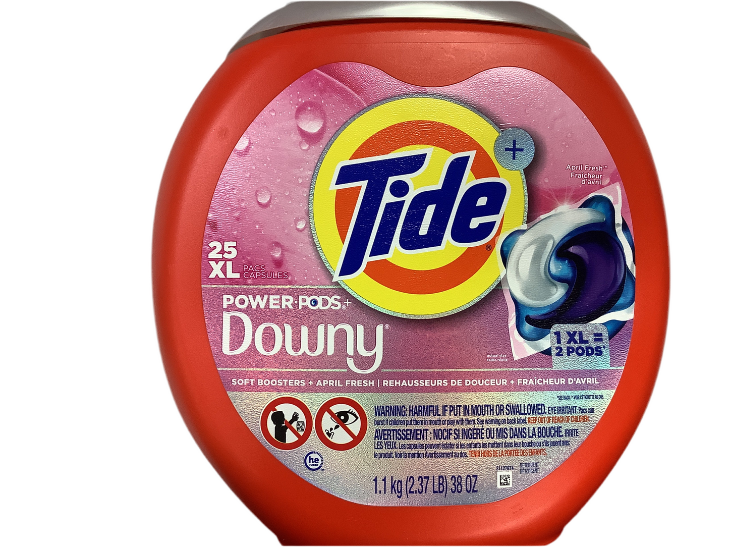 Tide pods canisters