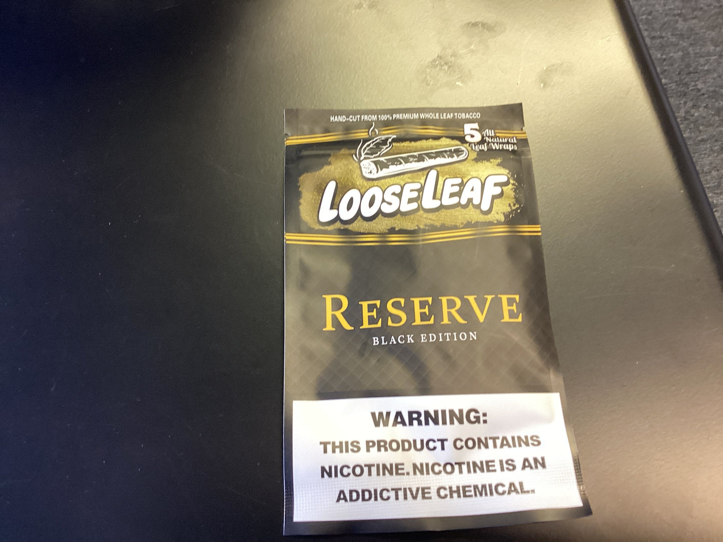 Loose leaf “RESERVE” nicotine