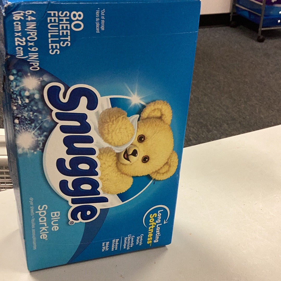 Snuggle dryer sheets (80ct)
