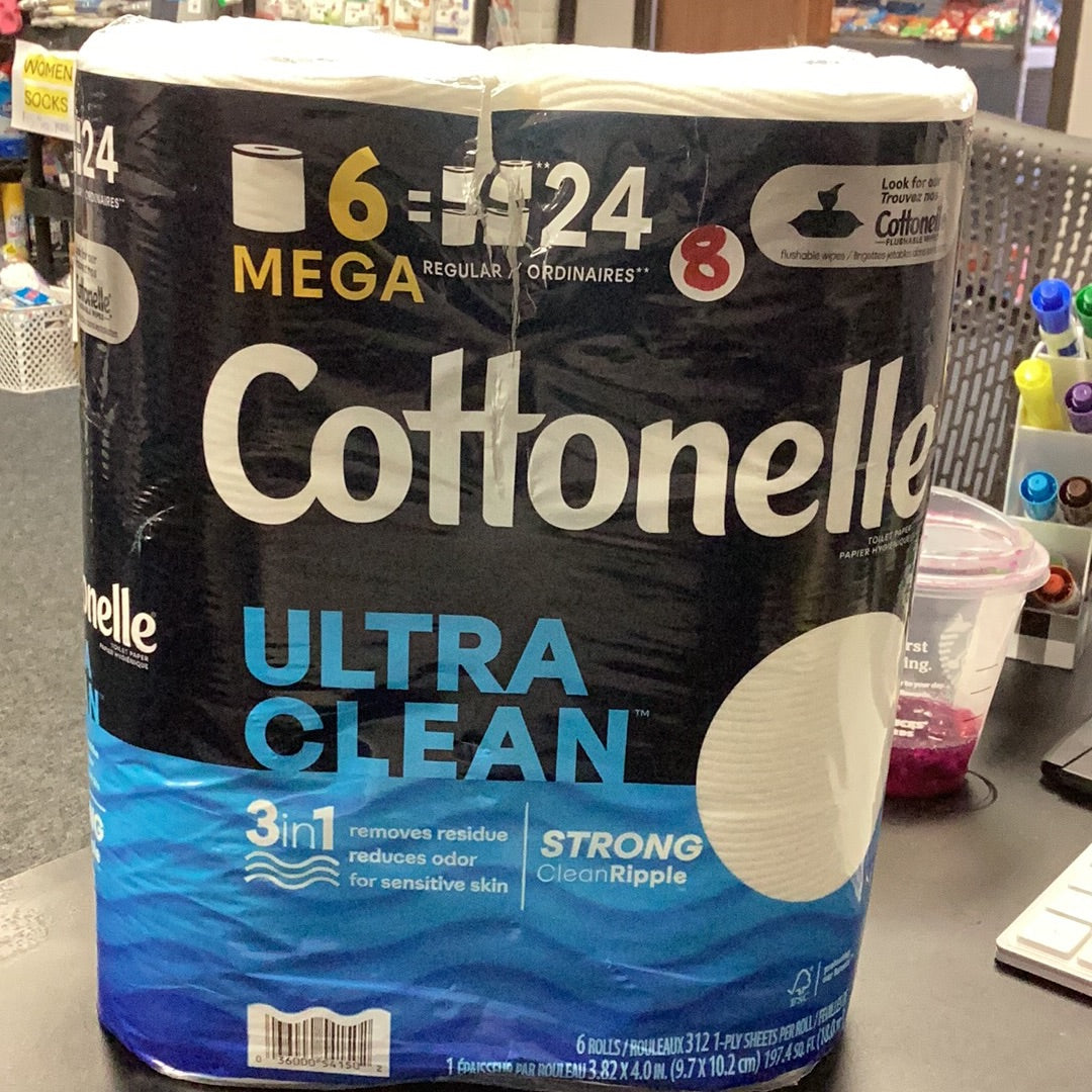 Cottonelle 6=24 mega rolls