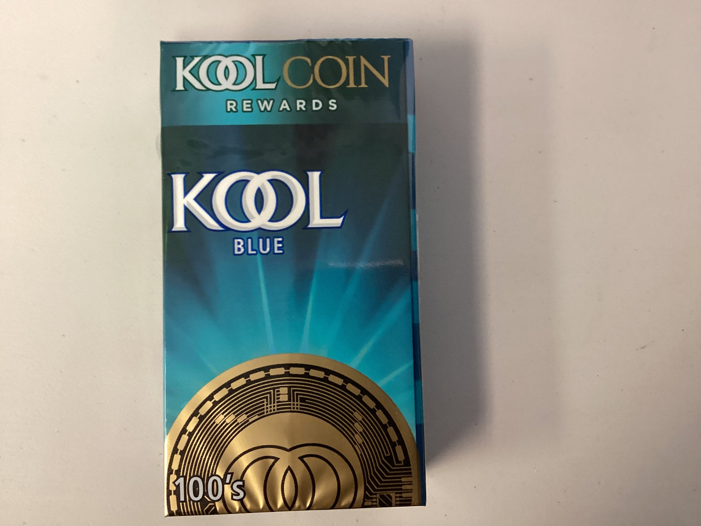 Kool blue box 100s cigarettes