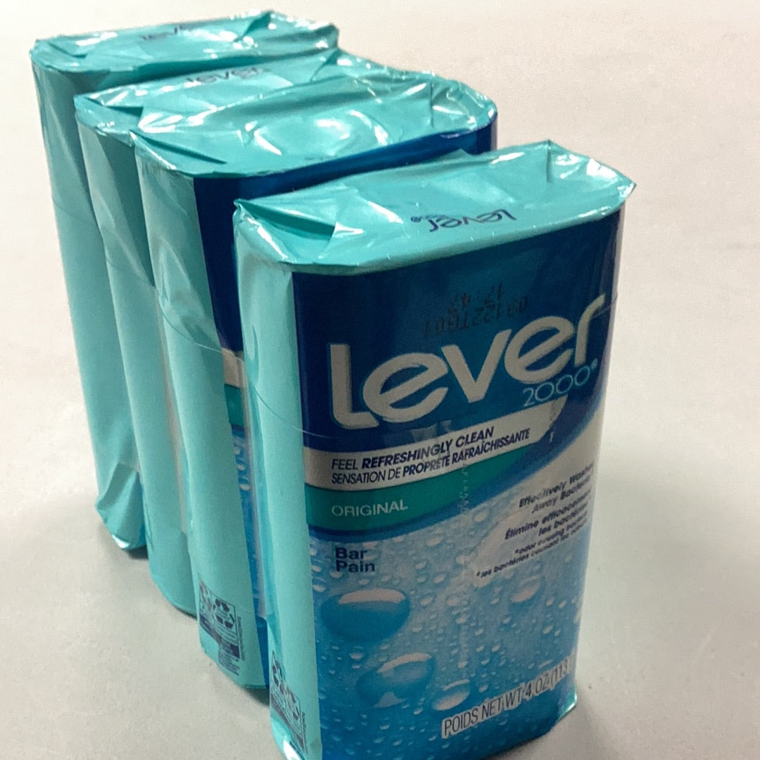 LEVER 2000 4pk bar soap men