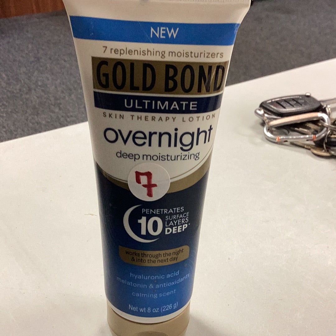Gold Bond lotion (overnight)