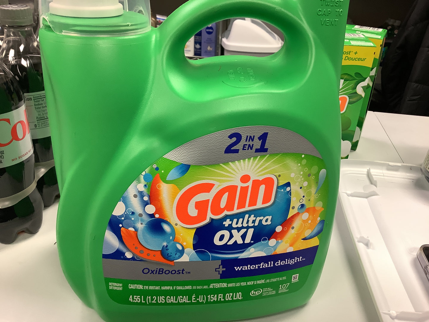 Gain mega 107 loads