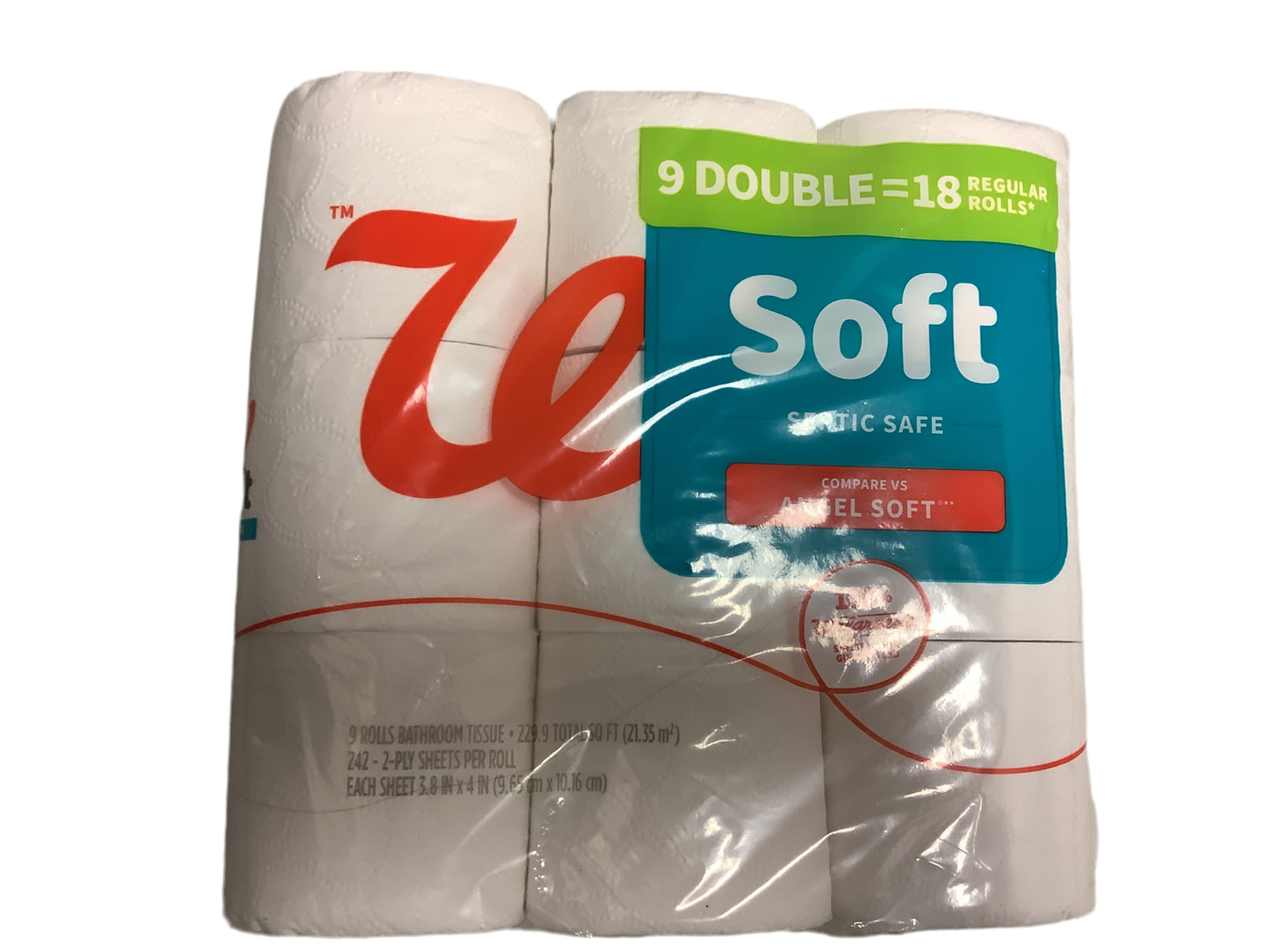 Walgreens 4 roll & 9 roll tissue
