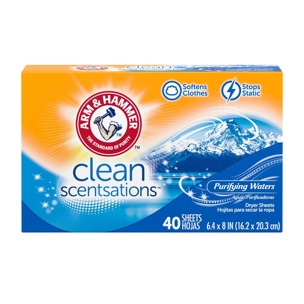 Arm & hammer dryer sheets