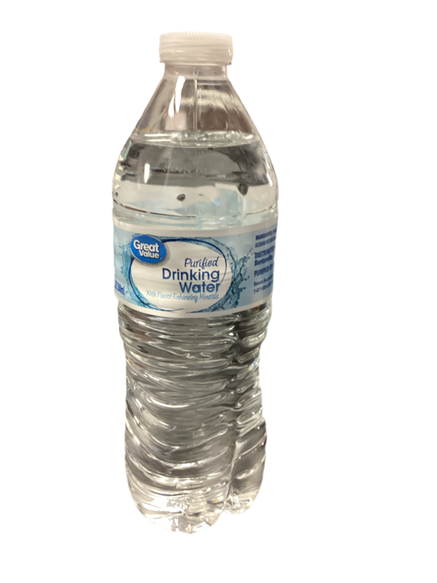 Great value purified drinking water