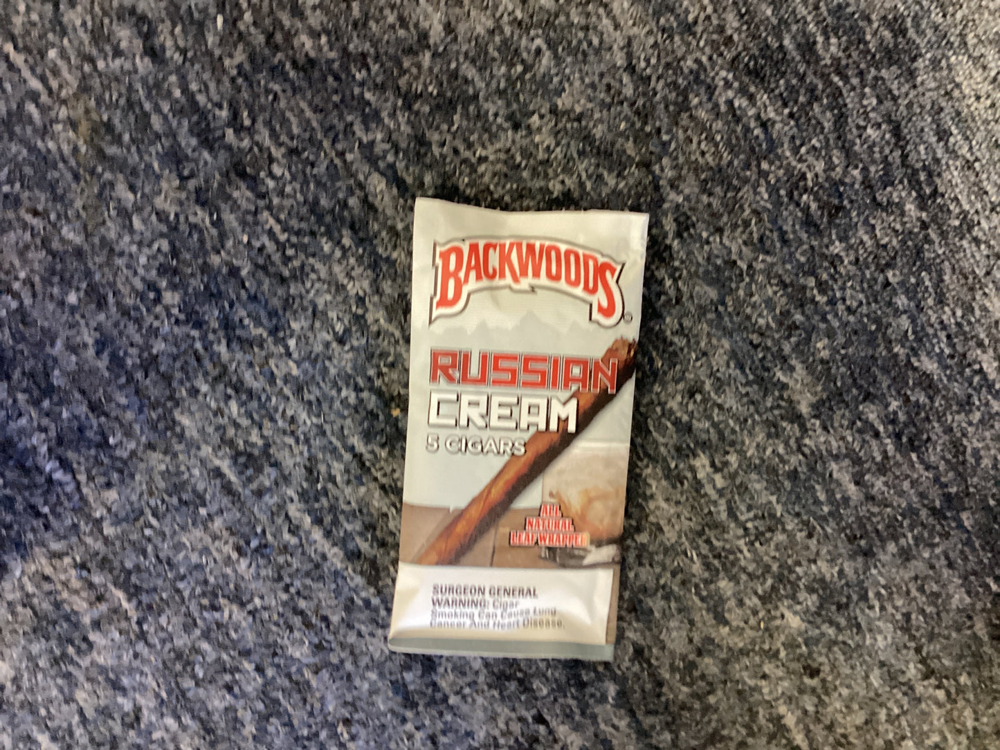 Backwoods Russian creme flavor wraps