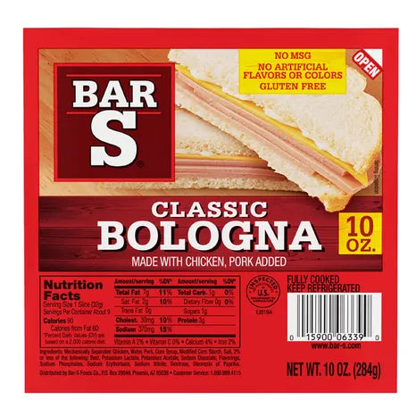 Bar-S Classic Bologna 10oz