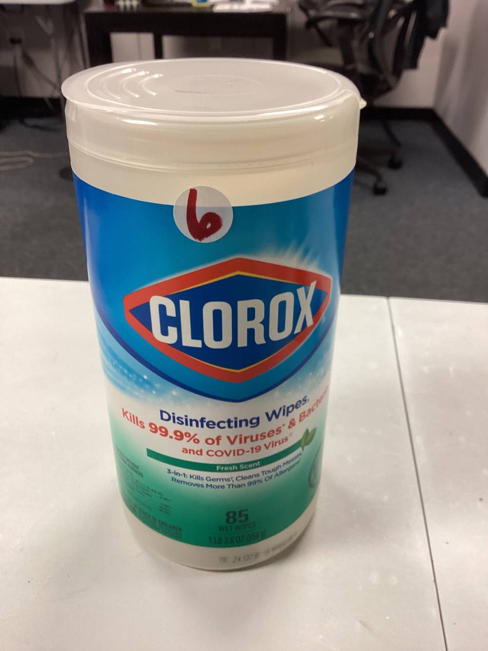 CLOROX disinfectant wipes & Scentiva Clorox