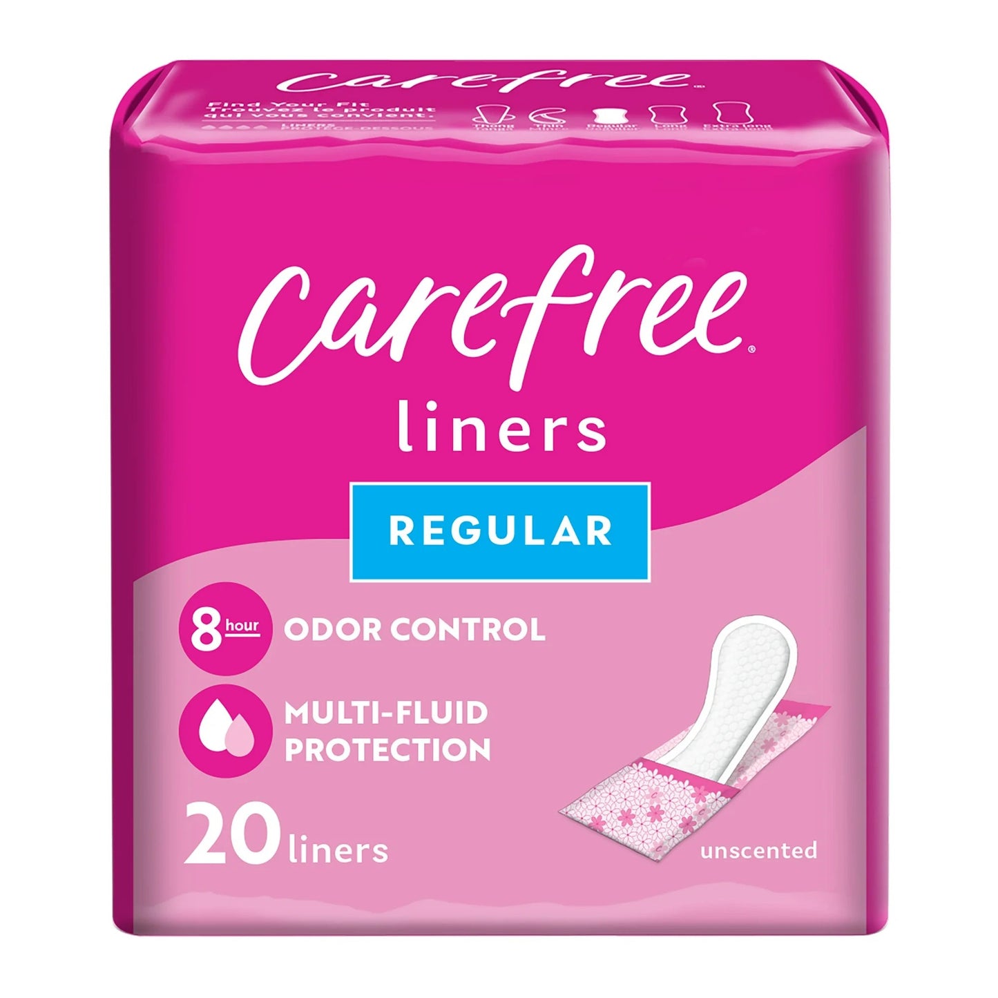 Carefree Ultra-Thin Pads & Liners