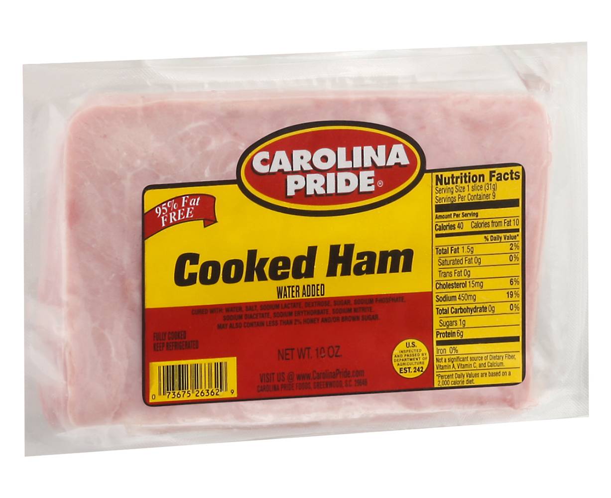Carolina Pride Cooked Ham (10 oz)