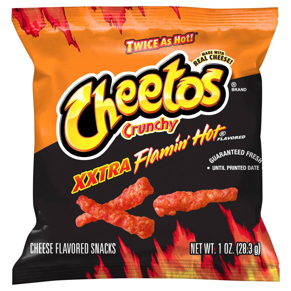 Cheetos Crunchy Xxtra Hot Flavored Snacks