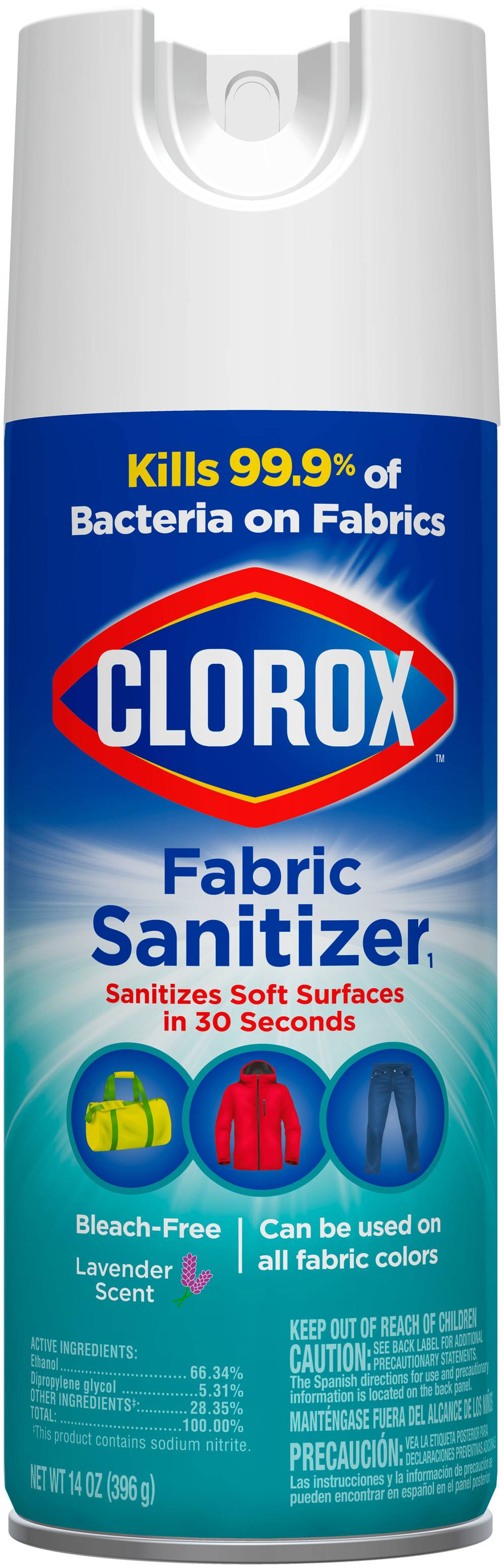 Clorox Bleach-Free Lavender Scent Fabric Sanitizer (14 oz)