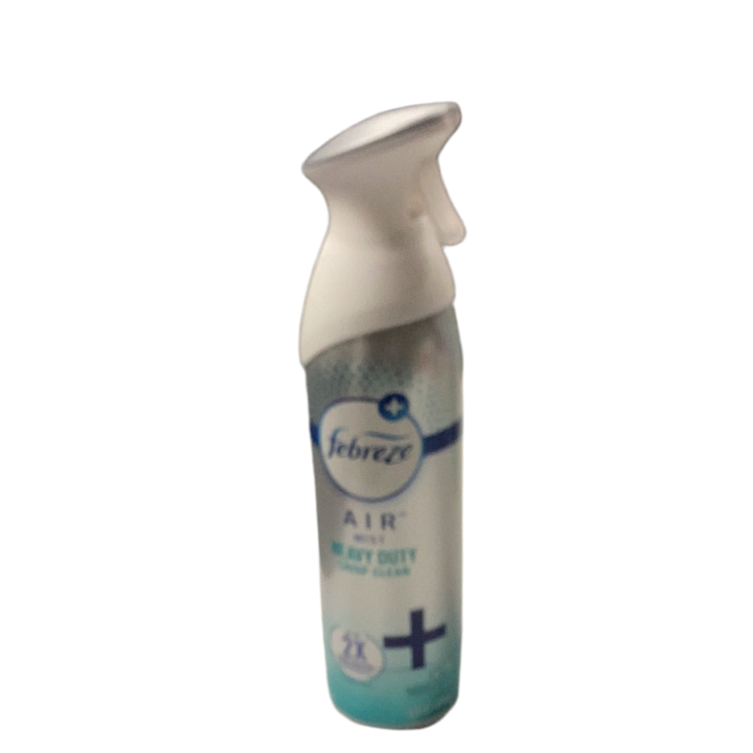 Febreze air mist (crisp clean scent)