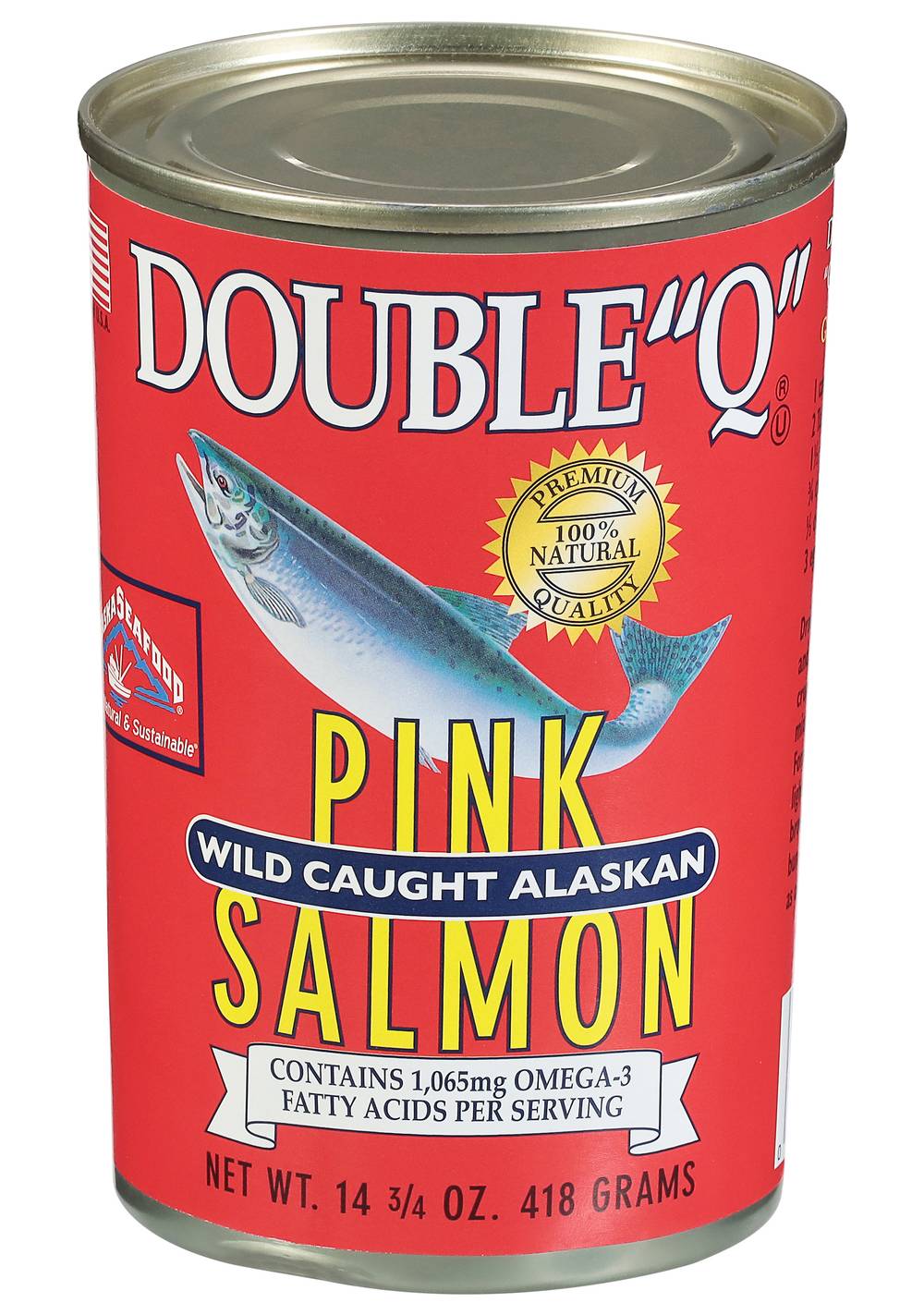 Double Q Wild Caught Alaskan Pink Salmon (14.8 oz)