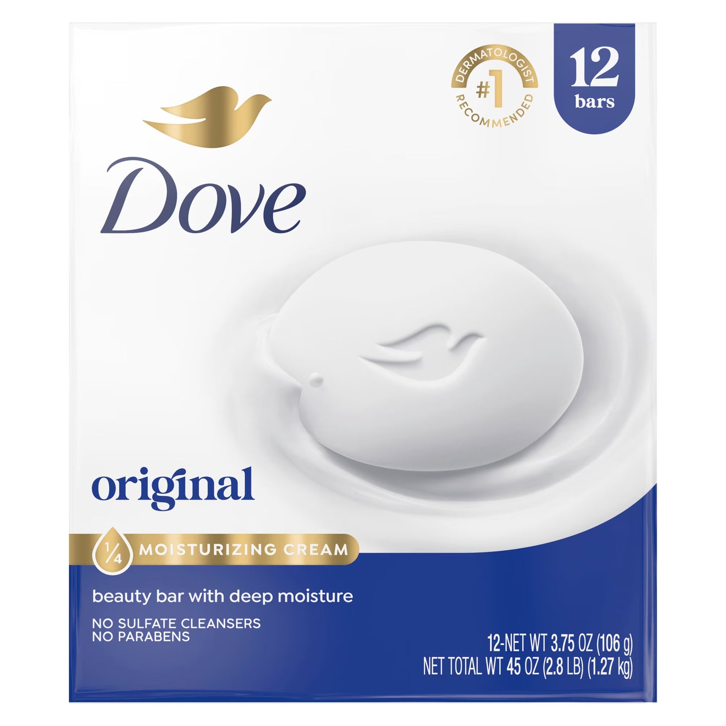 DOVE BAR Soap 12pk