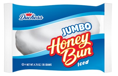 Duchess Jumbo White Iced Honey Buns