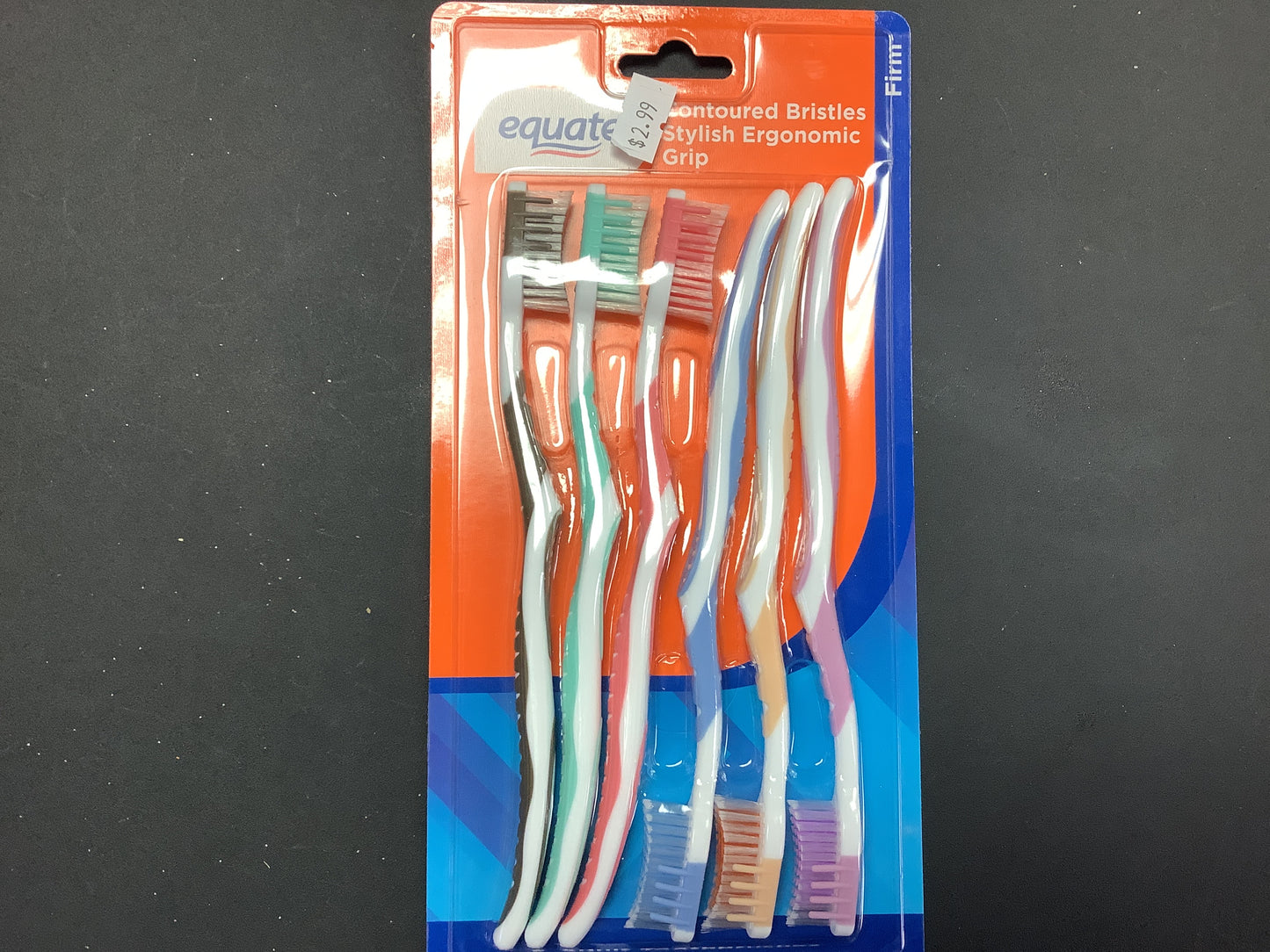 Equate Adult Firm toothbrush 6pk