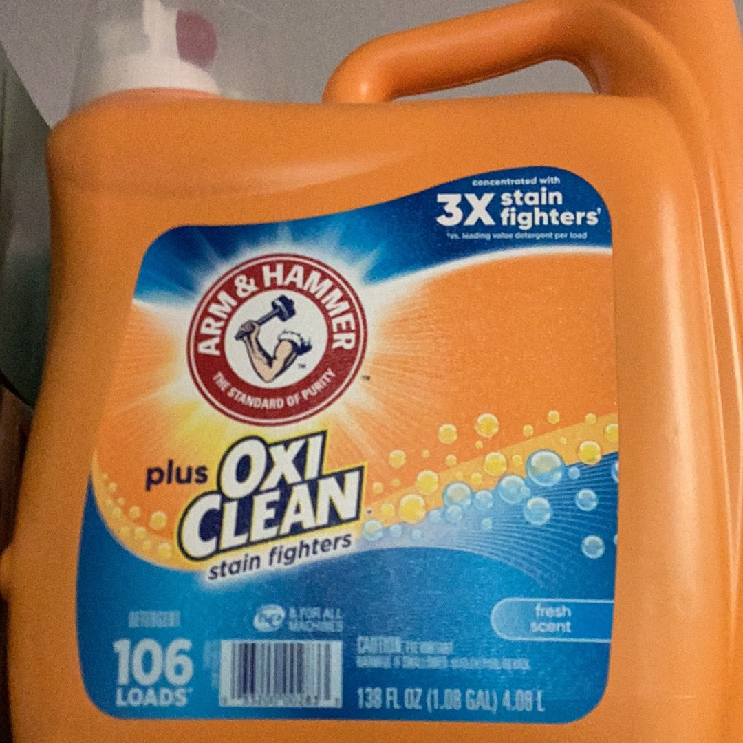 Arm & hammer laundry detergent (Gallon)