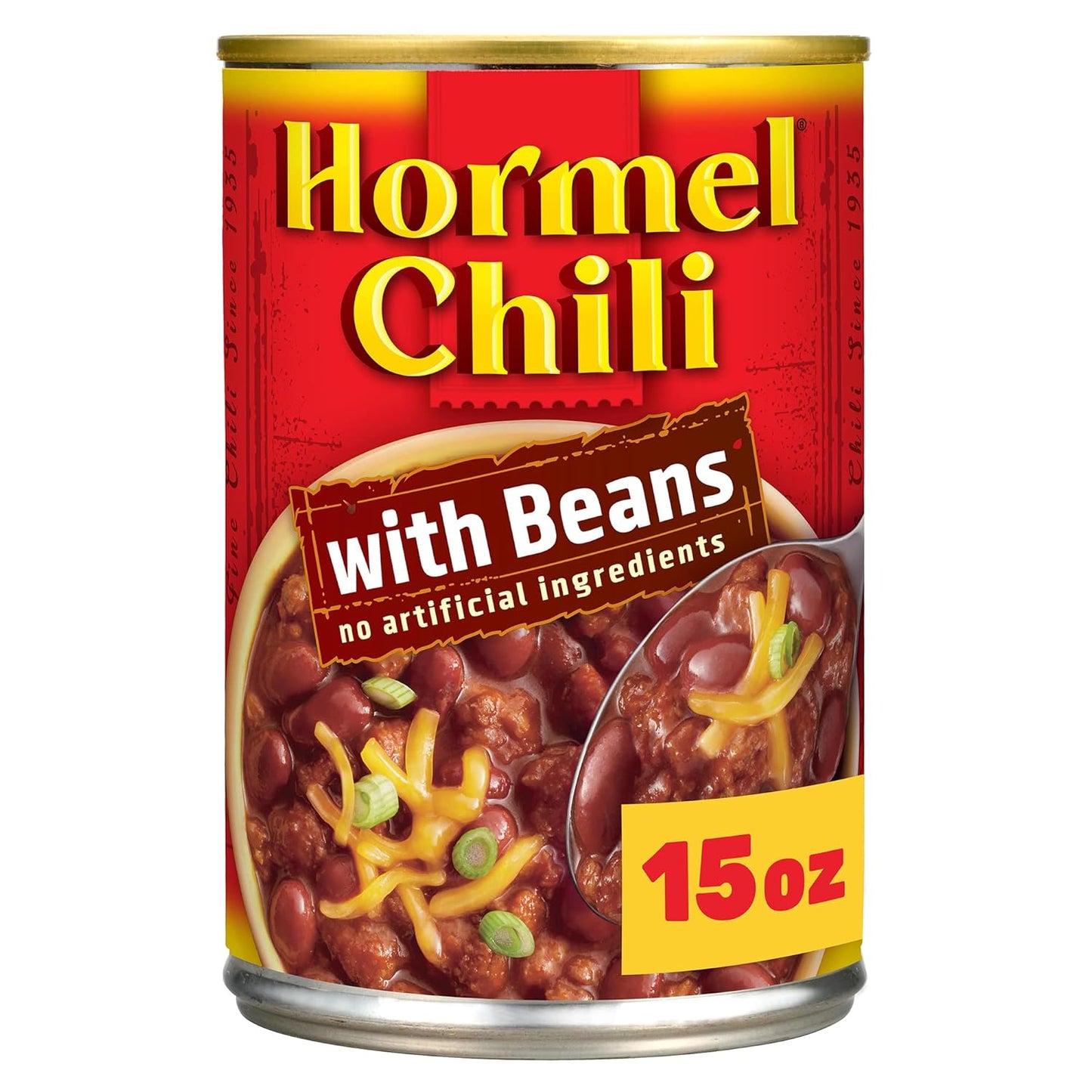 Hormel chili w/ beans