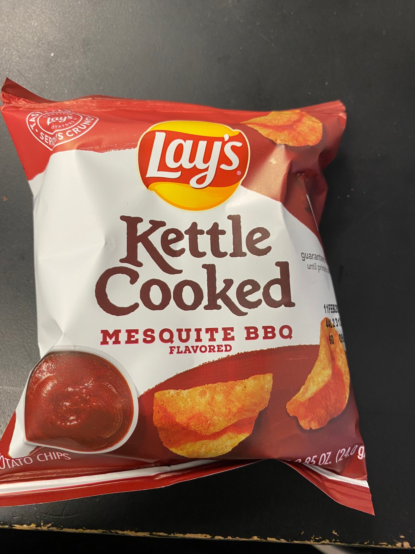 Lays Kettle Cooked Mesquite BBQ