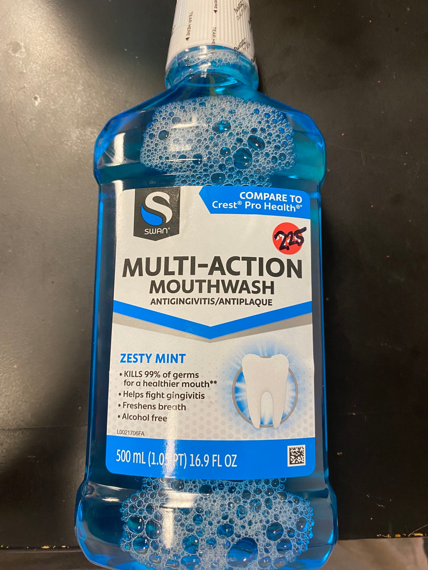 Swann Mouth zesty mint mouth wash