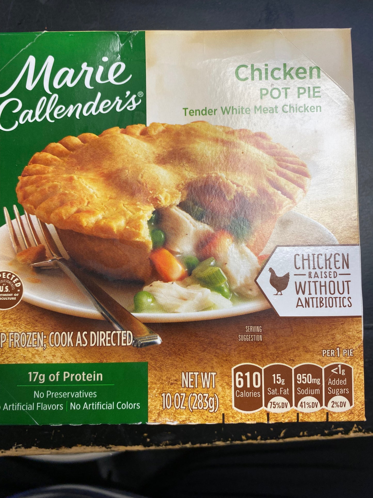 Marie Calendar's Chicken Pot pie