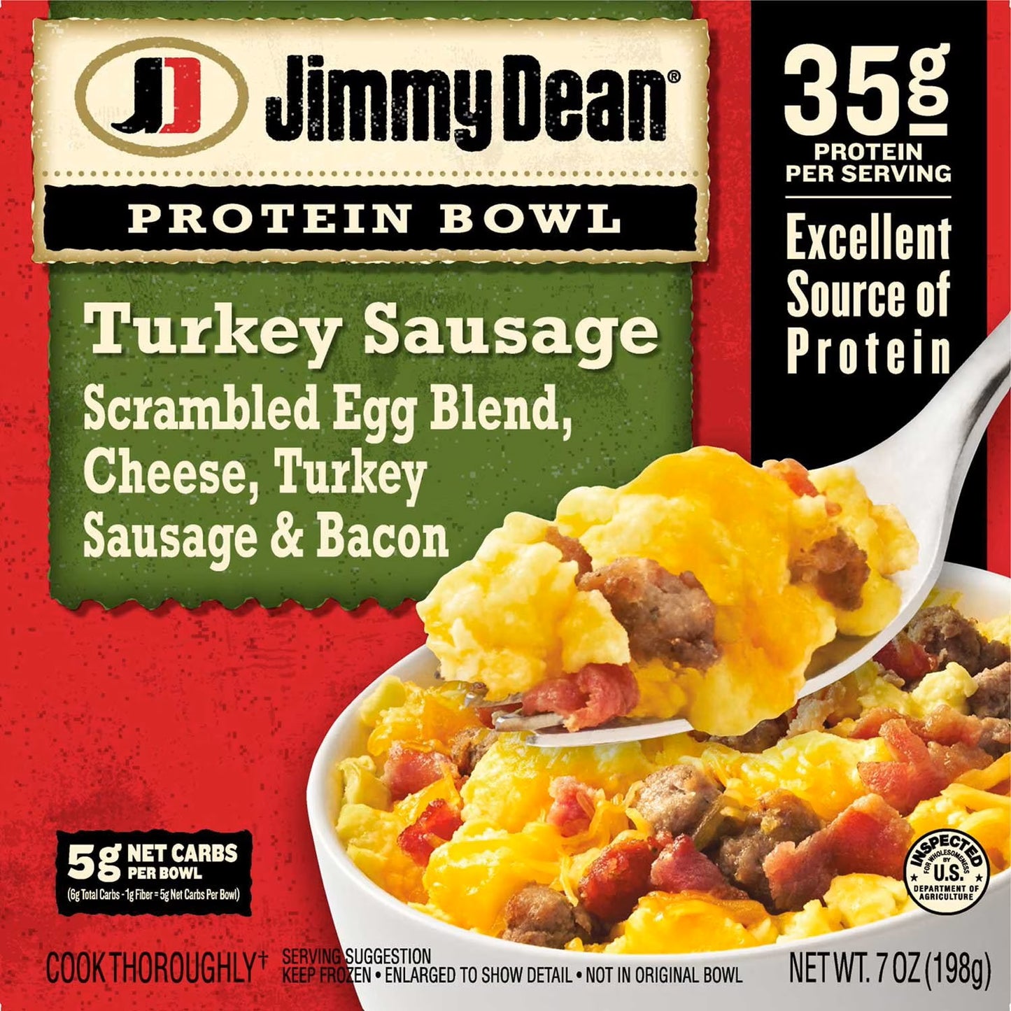 Jimmy Dean Turkey Sausage Protein Bowl