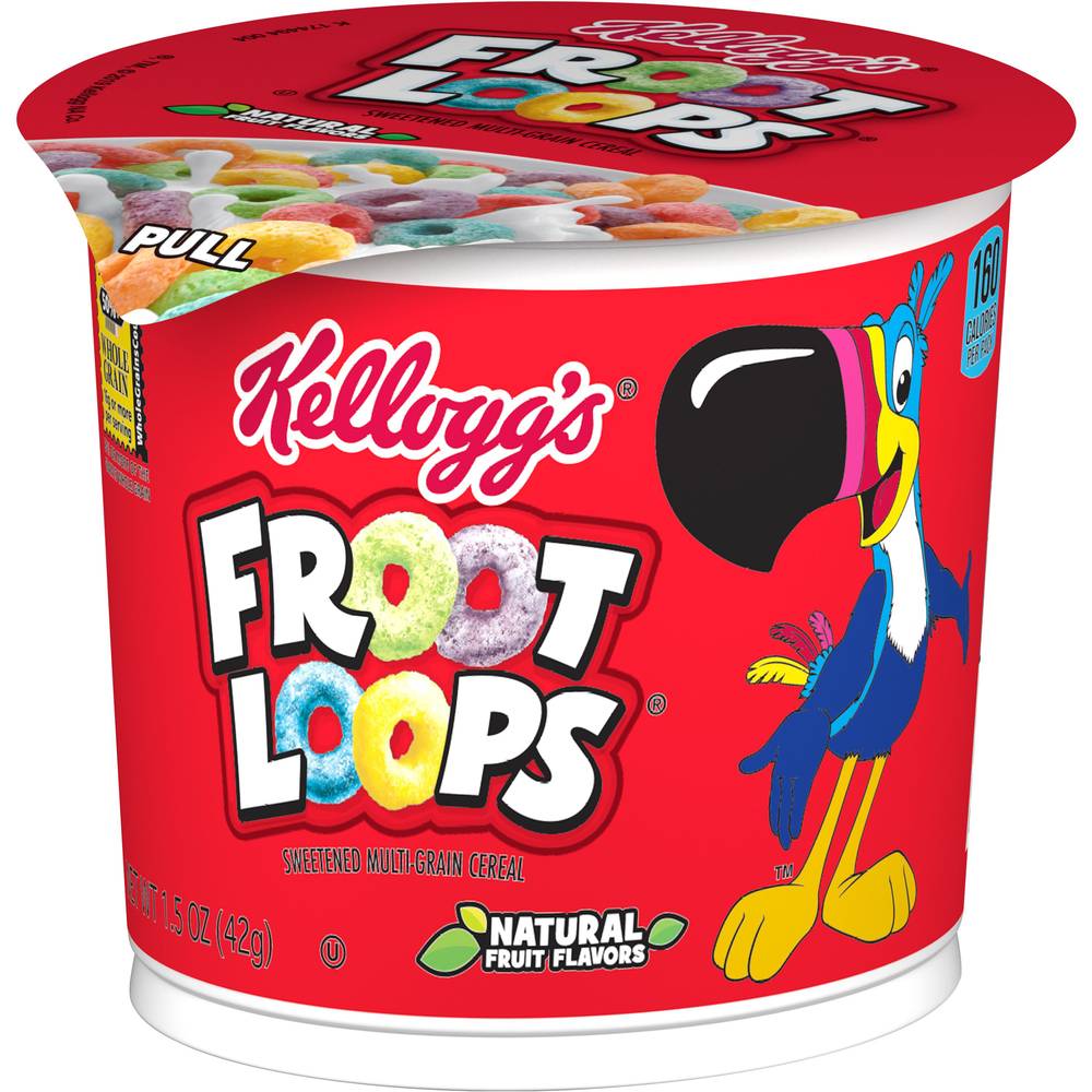 Kellogg’s Froot Loops cereal (sgl serv)
