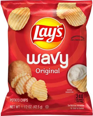 Lays Wavy Classic Chips 1.5oz