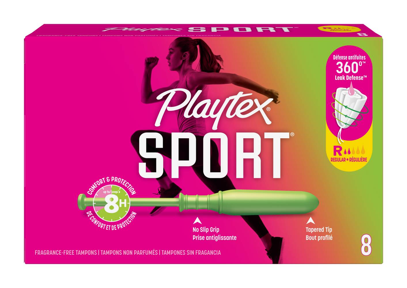 Playtex Sport Unscented Tampons (8 ct)