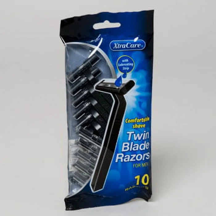 XTRACARE TWIN BLADE RAZORS FOR WOMEN (10 RAZORS)