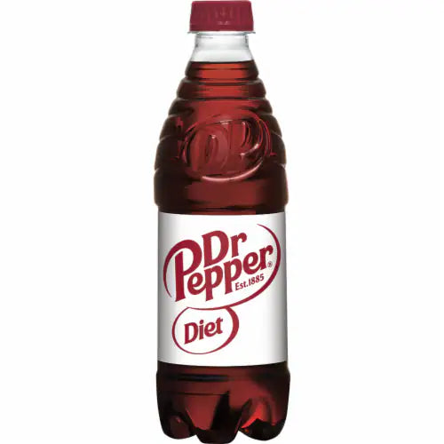 Diet Dr. Pepper Soda Pop (16.9 fl oz)