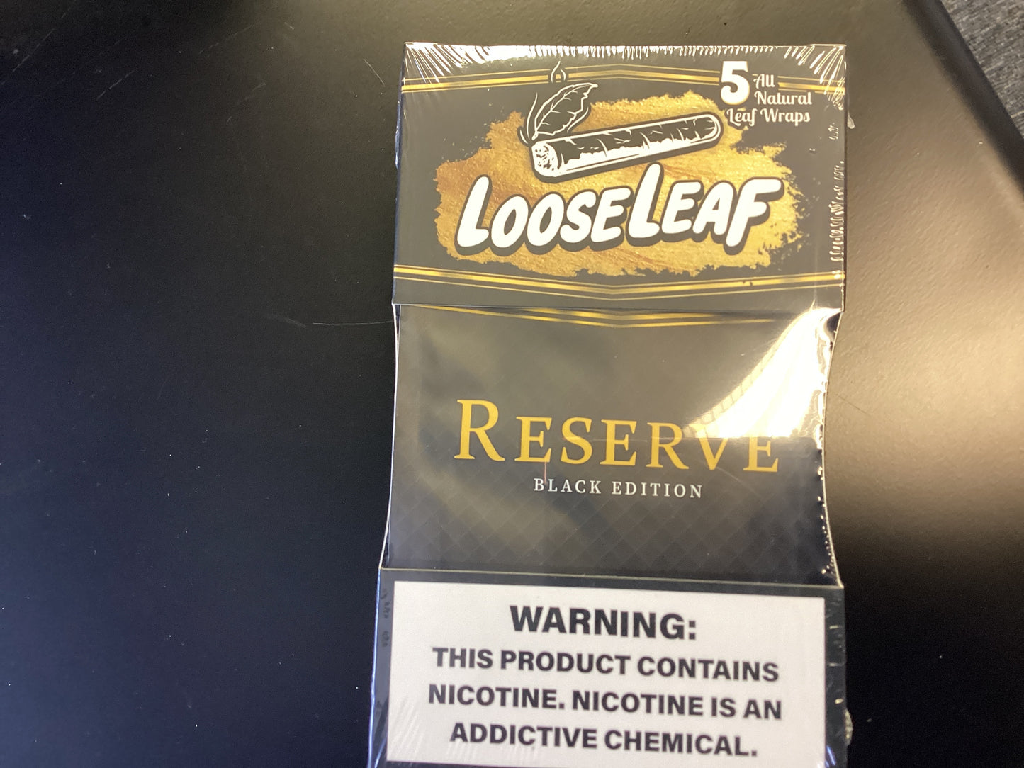 Loose leaf “RESERVE” nicotine