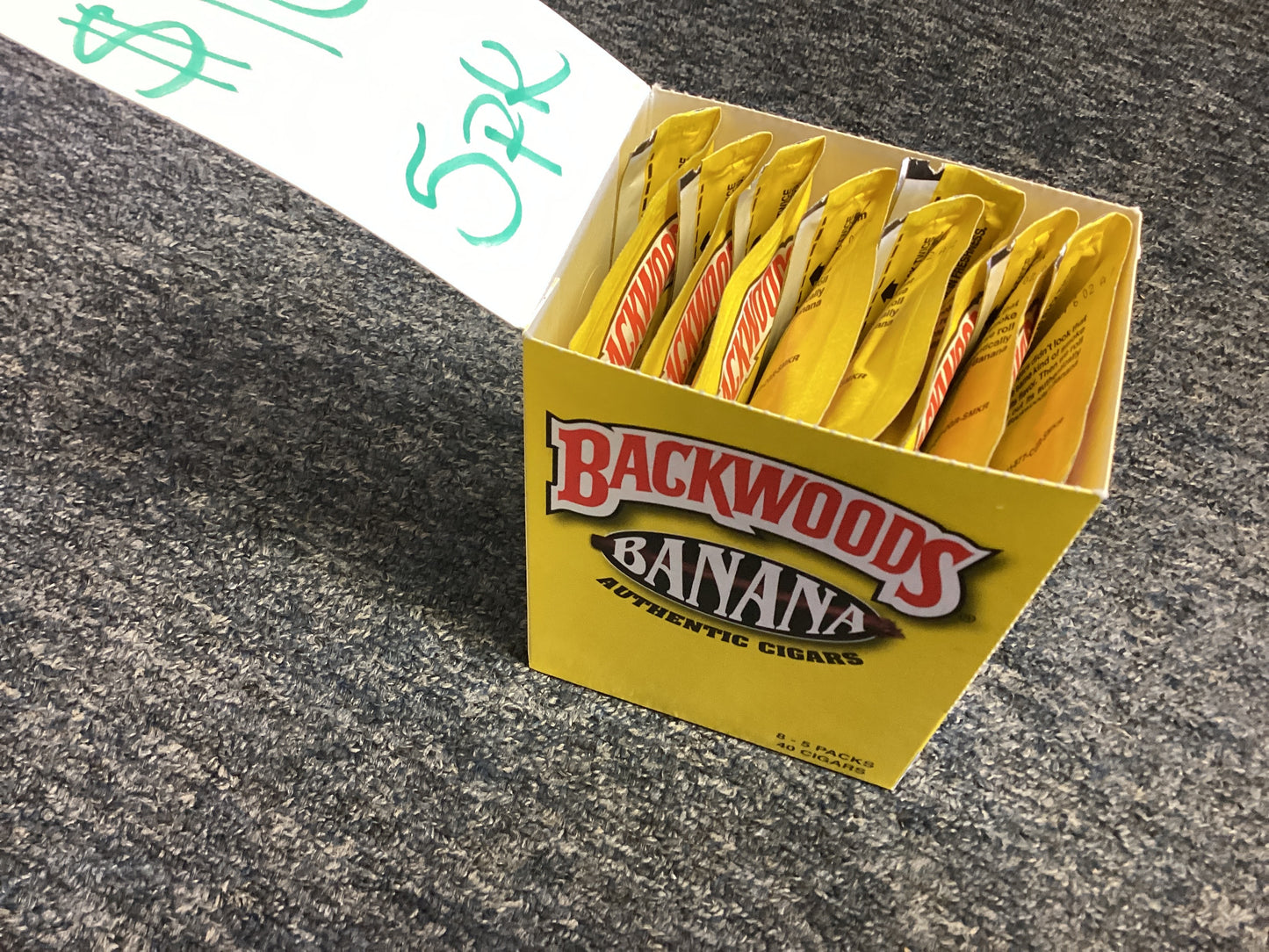 Backwoods Banana flavor wraps
