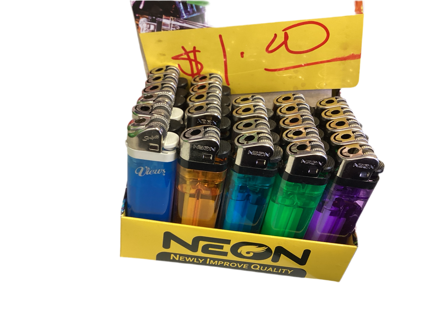NEON cigarette lighters