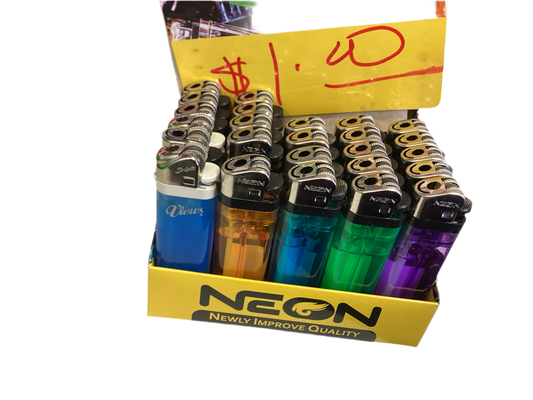 NEON cigarette lighters