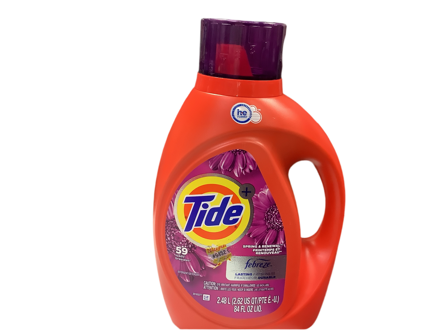 Tide laundry detergent original 64 loads
