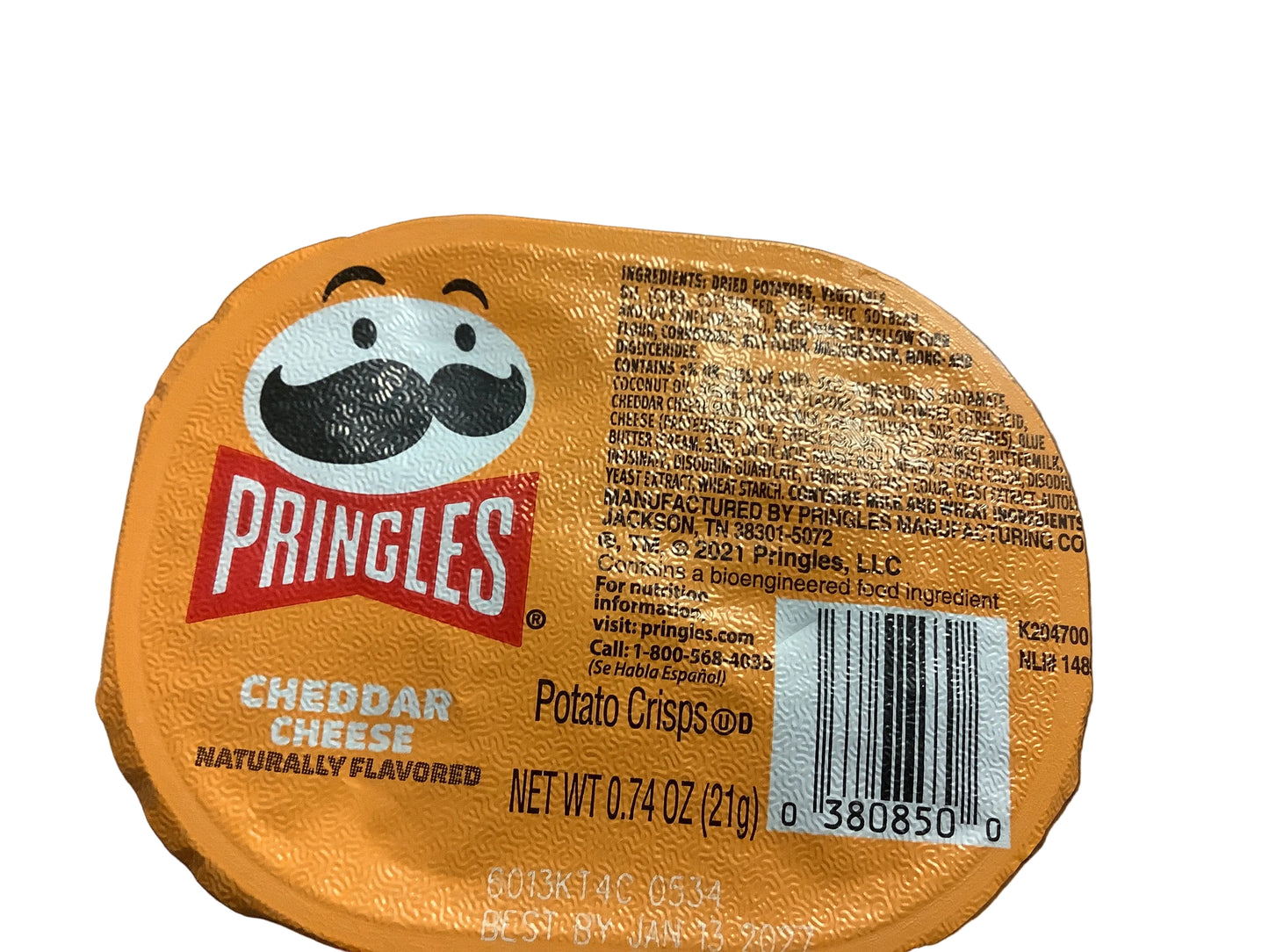 Pringles chips (mini) sour cream & onion