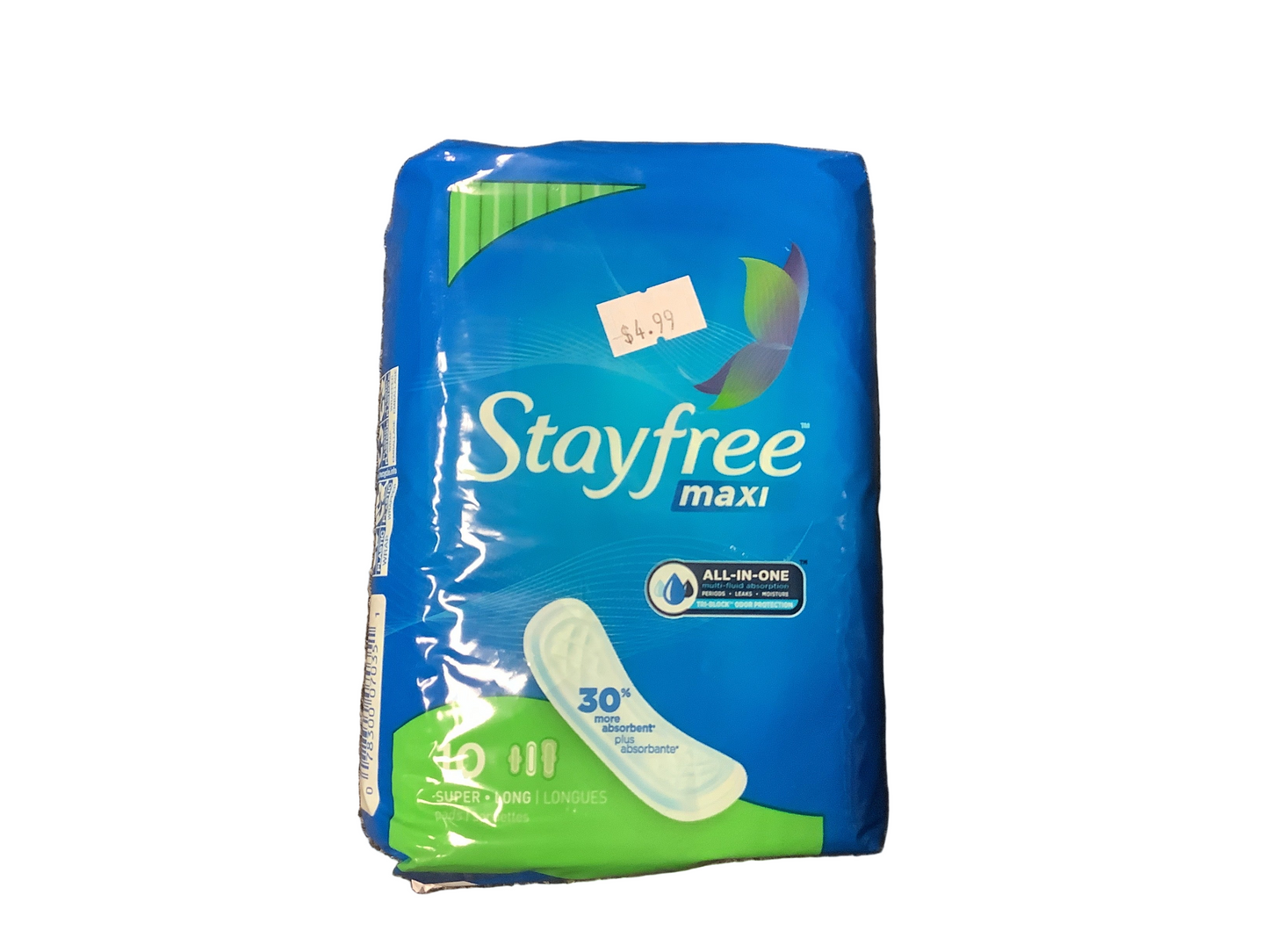 Stayfree feminine pads